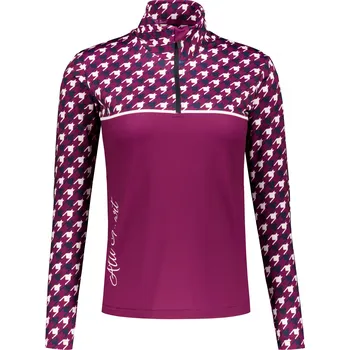 Dámská mikina Dámská funkční termo mikina premium ALTISPORT VOJ/ALW048TER03 FIALOVÁ L