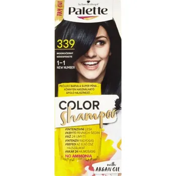 Schwarzkopf Palette Color Shampoo 50 ml, 339 modročerný