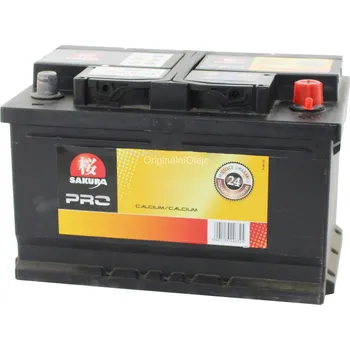 Startovací baterie SAKURA 12V, 60Ah, 540A (60540SN02)