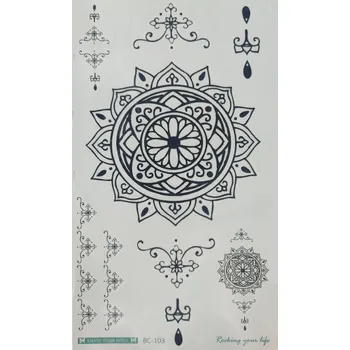 Tetování B-TOP Voděodolné dočasné tetování KVĚT