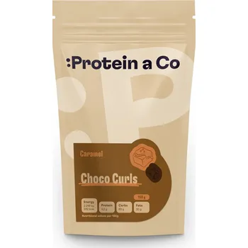 Čokoláda ProteinaCo Čokoláda s karamelovou příchutí (hoblinky) Váha: 150 g