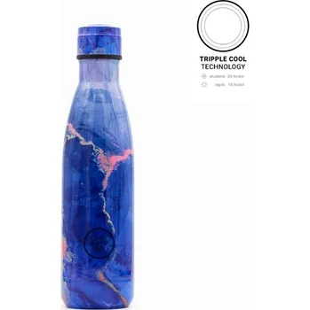 Láhev COOL BOTTLES termoláhev 500 ml Barva: Liquid blue, Velikost: 500 ml
