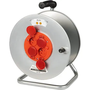 Prodlužovací kabel BLOW Kovový buben na kabel - 4 zásuvky IP44