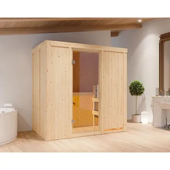 Sauna KARIBU HOLZTECHNIK Finská sauna KARIBU VARIADO (85570) LG4290 AKCE