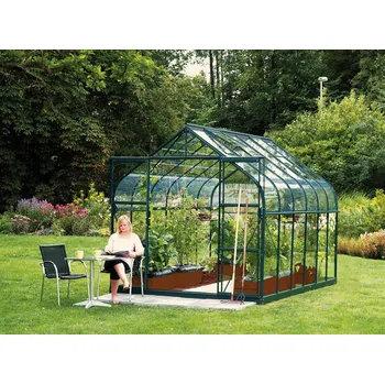 Skleník VITAVIA GARDEN Skleník VITAVIA DIANA 9900 čiré sklo 3 mm zelený LG4235