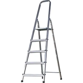 Schůdek Hliníkové domácí schůdky do 150 kg g200081 1x 5 příček