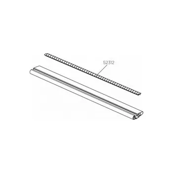 Příčník na automobil THULE 52312 guma do T-drážky WingBar Edge tyčí (98 cm)