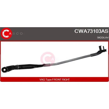 Rameno stěrače, čistění skel CASCO CWA73103AS