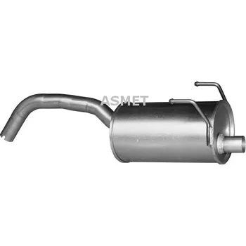 Tlumič výfuku Zadní tlumič výfuku ASMET 16.090