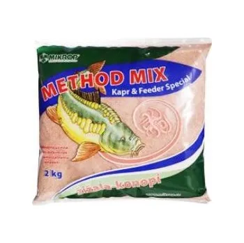 Návnadová surovina Mikrop ČEBÍN a.s. Mikrop Method mix pro ryby žížala - konopí 2kg