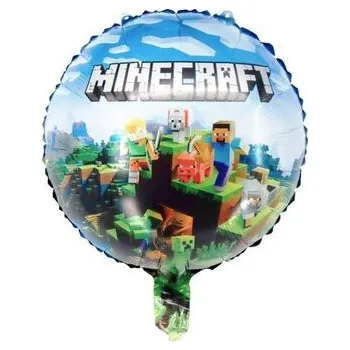 Fóliový balónek Minecraft 46cm - Cakesicq
