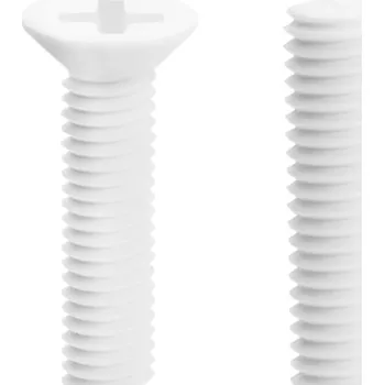 RC náhradní díl Polyamid šroub se zápustnou hlavou M4x15 (10ks.) - pro křížový šroubovák