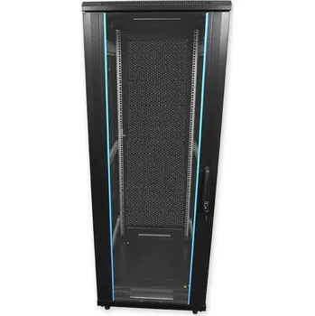 Rozvaděč PSP.6842.B stojanový, 42U, 600 x 800, sklo/plech