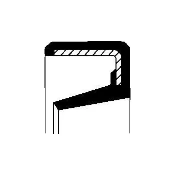 Těsnění převodovky Těsnicí kroužek hřídele, automatická převodovka CORTECO 12016749B