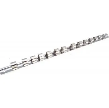 Kolejnice pro hlavice 1/2" 14 klipů "lišta na ořechy" - JONNESWAY MSH1214