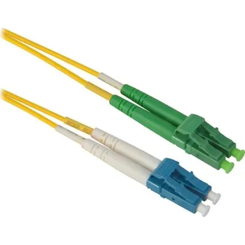 Počítač XtendLan duplexní patch kabel SM 9/125, OS2, LC(UPC)-LC(APC), LS0H, 4m FOP-LCLCA-D-4-9