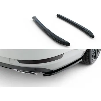 Tuning Splittery zadní boční V.2 Škoda Superb Liftback / Combi Mk3 černý lesklý plast