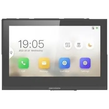 DS-KH6351-TE1 IP videotelefon 7", LAN, černý