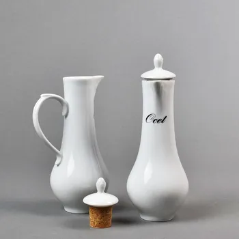 Nádoba na olej a ocet Český porcelán, Dubí Karafka 16 cm "Ocet"