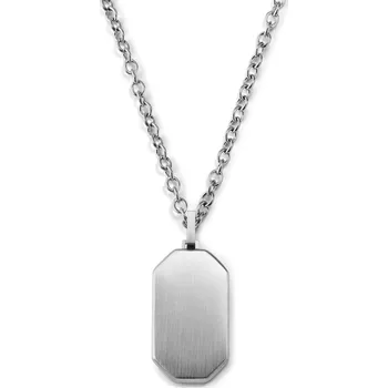 Náhrdelník Náhrdelník s ID přívěskem stříbrné barvy - Lucleon