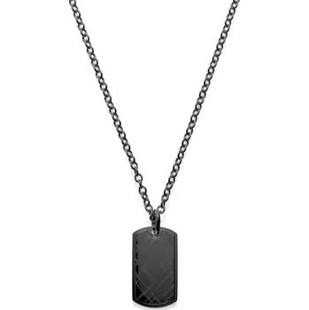 Náhrdelník Náhrdelník Grafitti v barvě gunmetal - Lucleon