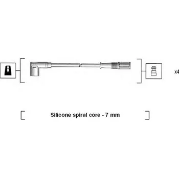 Zapalovací kabel Sada kabelů pro zapalování MAGNETI MARELLI 941095720610