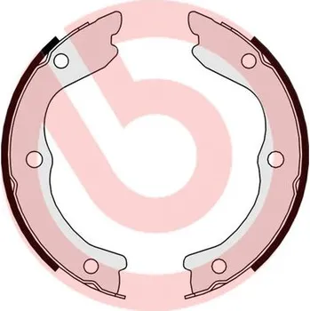 Brzdová čelist Sada brzdových čelistí, parkovací brzda BREMBO S 56 543