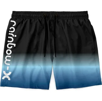 Pánské plavky Pánské plavky short – Blue gradient (Velikost: 2XL)