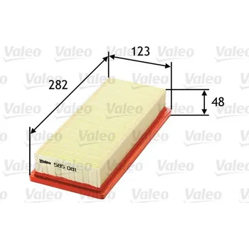 Vzduchový filtr Vzduchový filtr VALEO 585081