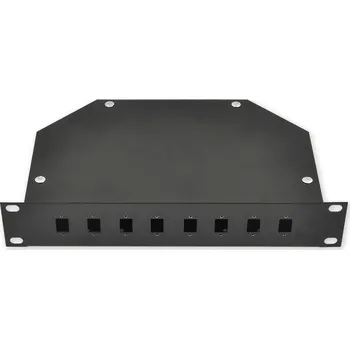 Racková skříň ORP-002 8xSC 10" vana 1U, pro 8 spojek SC/LC/E2000