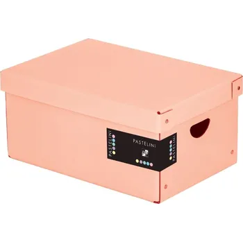 oxybag Úložná krabice lamino PASTELINI meruňková – velká