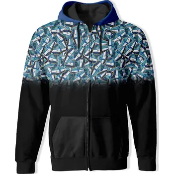 Pánská mikina Mikina 810 modrá (Velikost mikiny: M)