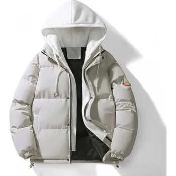 Pánský kabát Pánská zimní bunda ND837 Barva: Khaki, Velikost: 3XL