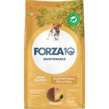 Krmivo pro psa 2kg Forza10 Maintenance Mini Puppy kuřecí a brambory granule pro psy