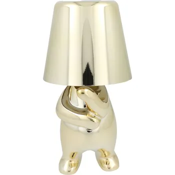 Lampička Stolní noční lampa GOLD MAN Art Deco stojící (verze 3) MLTL