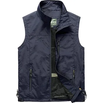 Pánská bunda Pánská vesta DIMU228 Barva: Tmavě Modrá, Velikost: 4XL