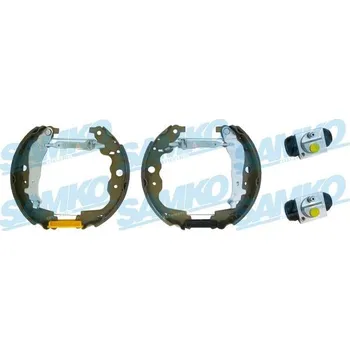 Brzdová čelist Sada brzdových čelistí SAMKO KEG824