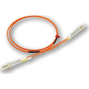 Síťový kabel OPC-061 LC MM 50/125 2M patch kabel, LC-LC, duplex, MM, 50/125, 2 m