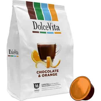 Dolce Vita | Pomeranč a čokoláda - Počet kapslí pro Dolce Gusto: 16