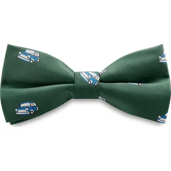 Motýlek Motos | Zelený předvázaný motýlek s&nbsp;auty - Trendhim