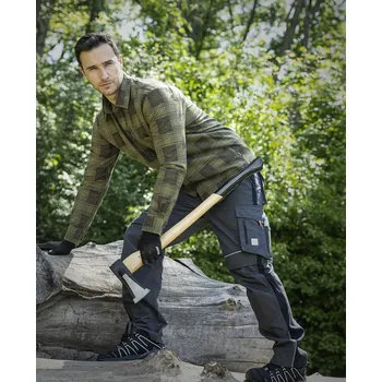 Pánská košile Flanelová košile ARDON®URBAN , khaki S khaki 3XL