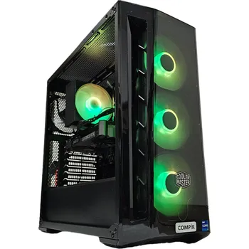 Stolní počítač Compik Herní PC AMD Ryzen 5 7600 5,1 GHz/ 16GB DDR5/ Nvidia RTX 3050 6GB/ 1TB SSD/ 550W