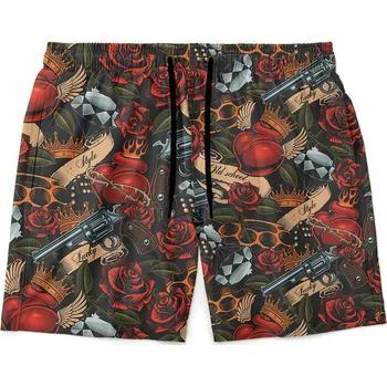 Pánské plavky Pánské plavky short – Oldschool (Velikost: L)