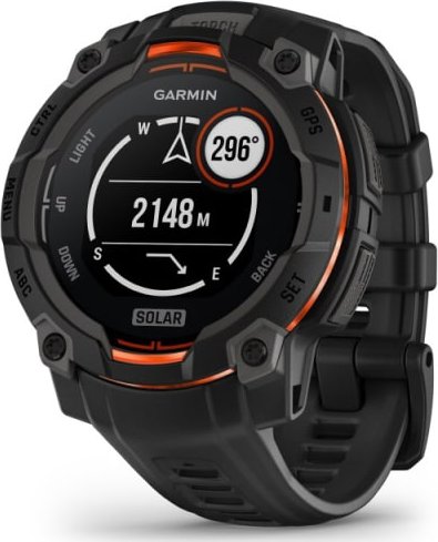Garmin Instinct 3 - 45 mm, Solar, Black 010-02934-00 + možnost výměny do 90 dní
