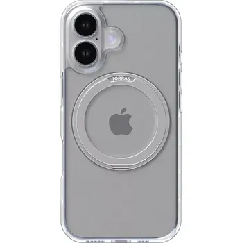 Pouzdro na mobilní telefon Torras Ostand Pro Case for iPhone 16 (Transparent)