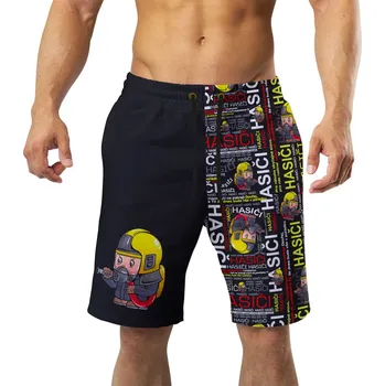 Pánské plavky Pánské plavky long – Hasiči, hasiči, hasiči (Velikost: M)