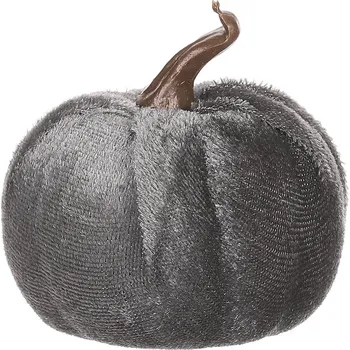 umělá květina Autronic Dýně plastová s látkou, barva tmavě šedá, cena za síťku (6 ks)