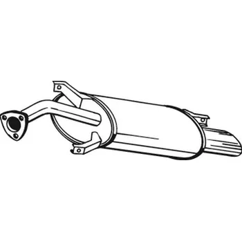 Tlumič výfuku Zadní tlumič výfuku BOSAL 235-135