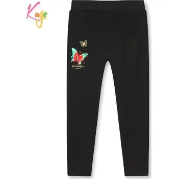 Dívčí legíny Dívčí zateplené legíny Kugo WL0934, černé