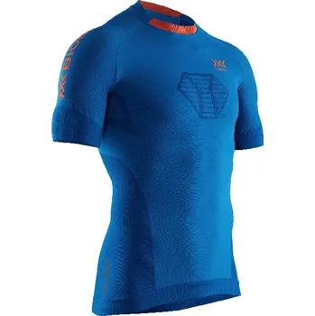 Pánské tričko X-Bionic Invent 4.0 Run Shirt M RT-RT00S19M-A005 - teal blue kurkuma M